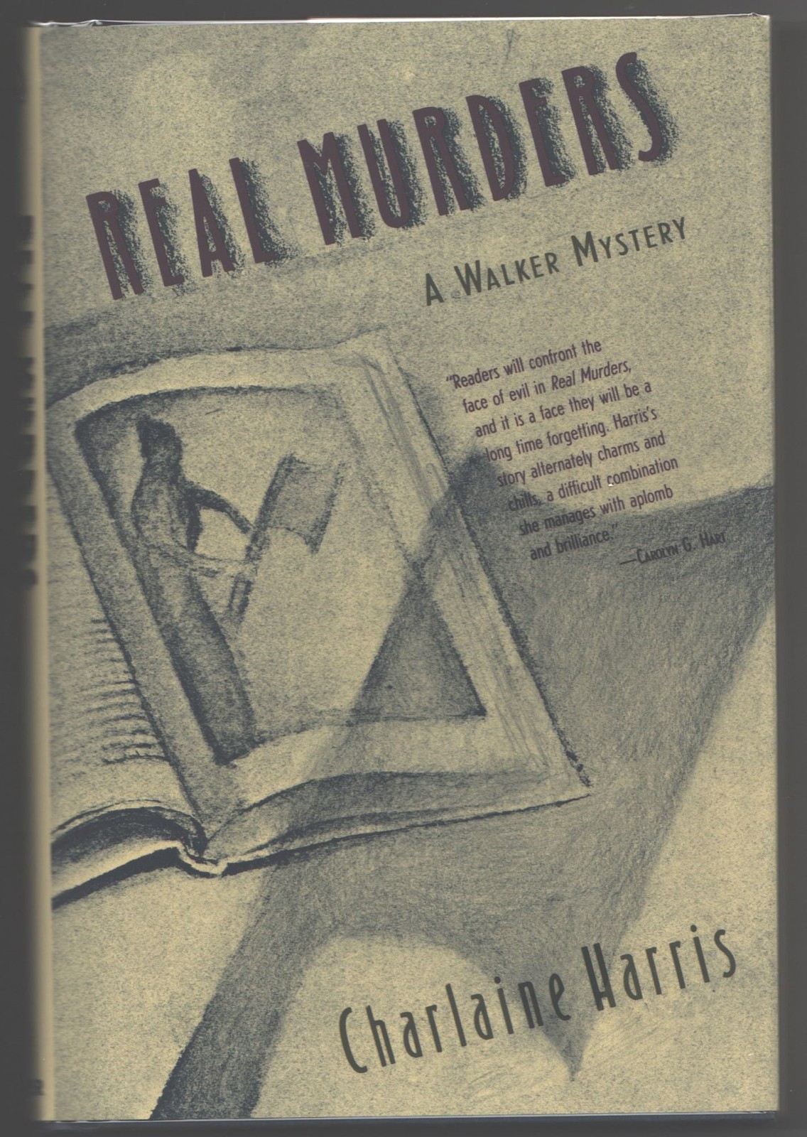 Charlaine Harris / Real Murders 1st Edition 1990