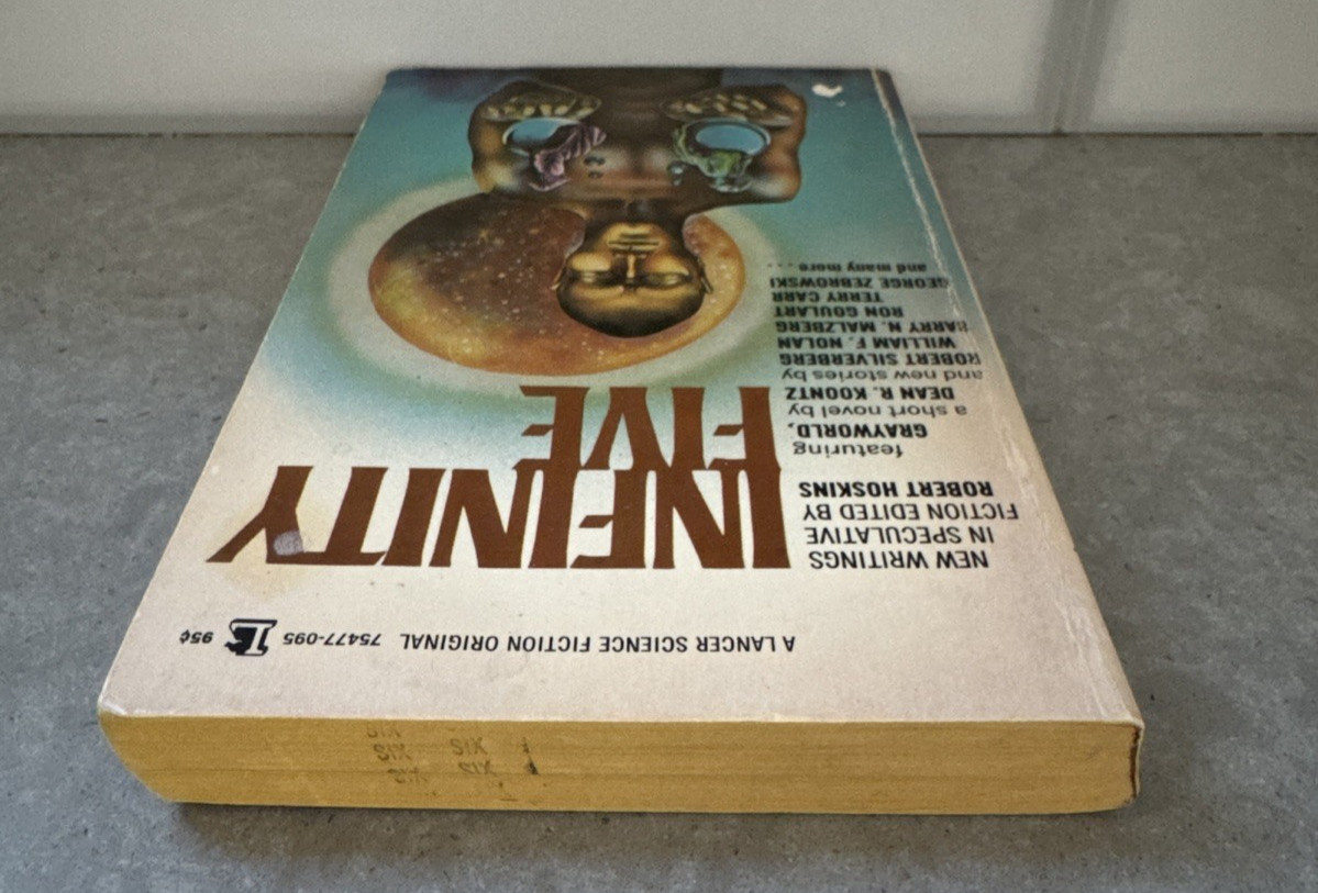 Infinity Five Edited by Robert Hoskins Vintage 1973 Lancer Books Paperback