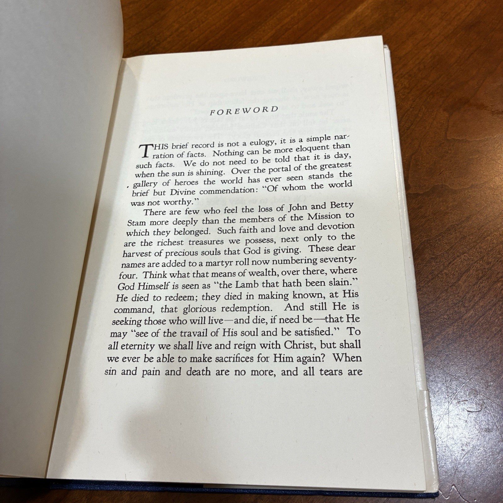 The Triumph of John & Betty Stam by Mrs Howard Taylor 1952 Book Hardcover CIM