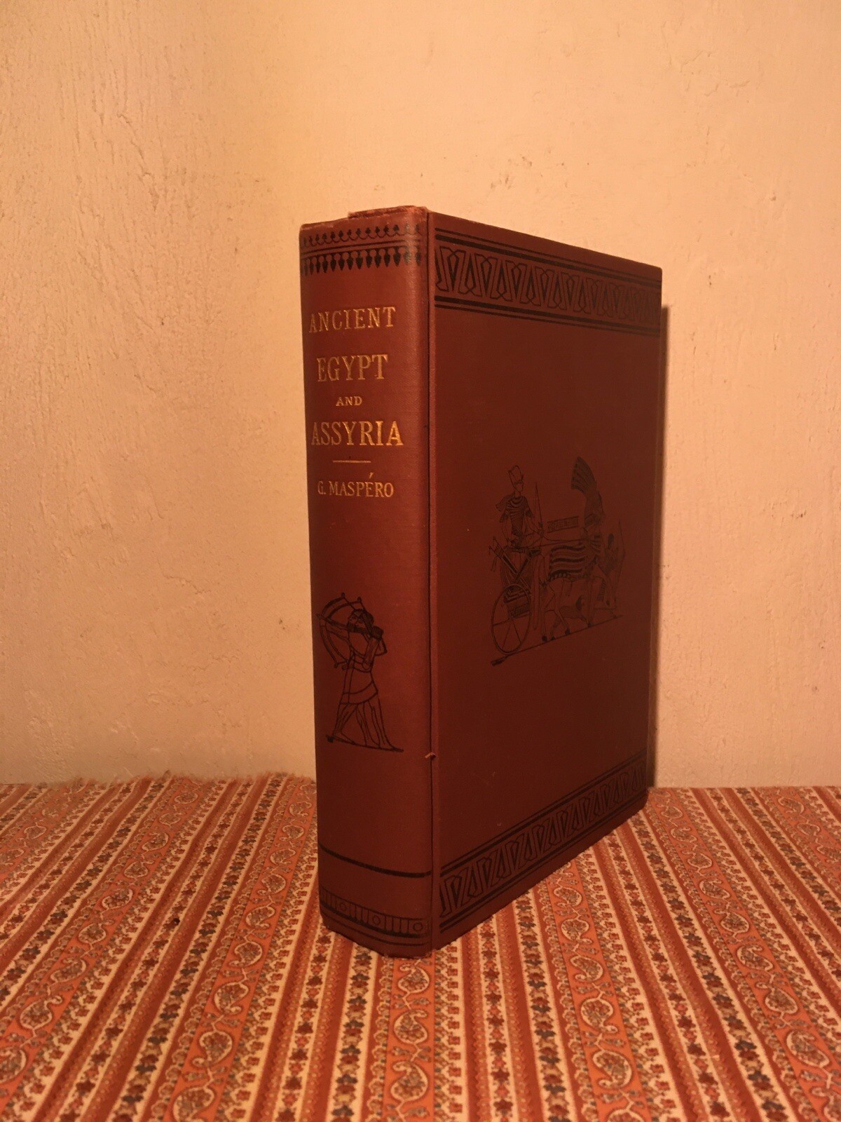 Ancient Egypt & Assyria ~ Maspéro 1916 OCCULT GODS WAR ARCHEOLOGY LIFE