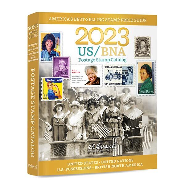 US/BNA Postage Stamp Catalog 2023 by H.E. Harris