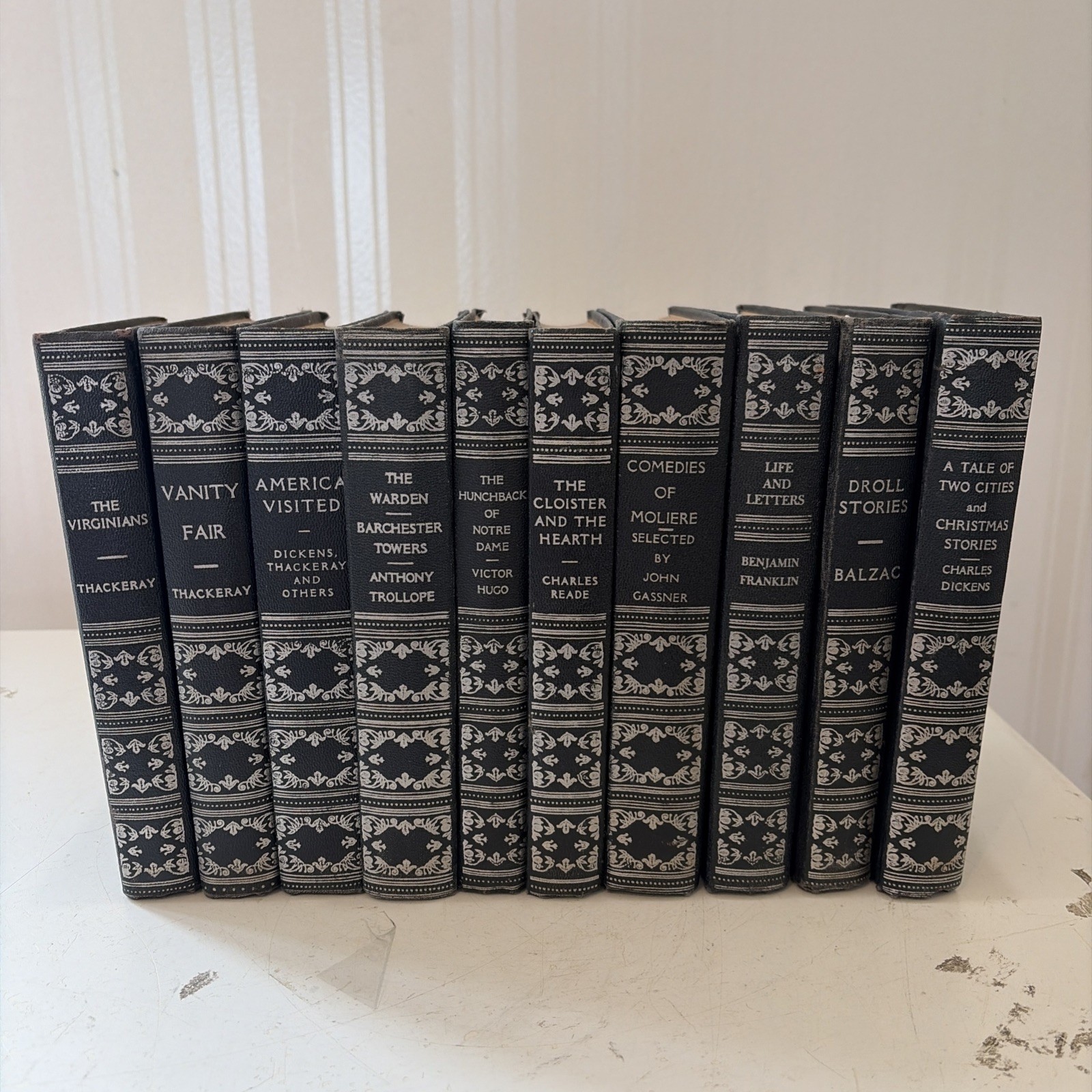 VINTAGE 1940s Book League Of America Lot Of 10 Classic Novels Stories