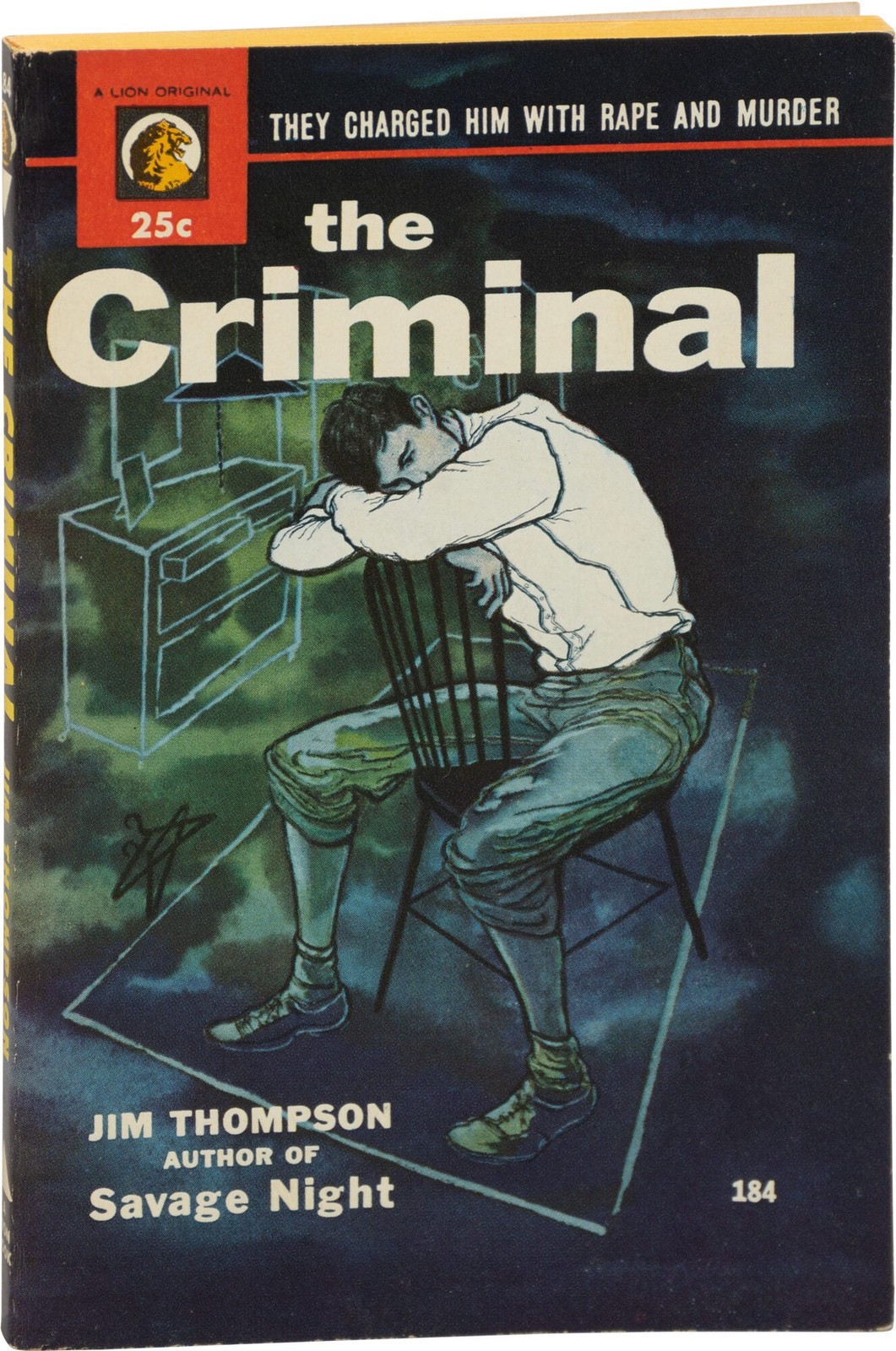 Jim Thompson THE CRIMINAL First Edition 1953 #170314