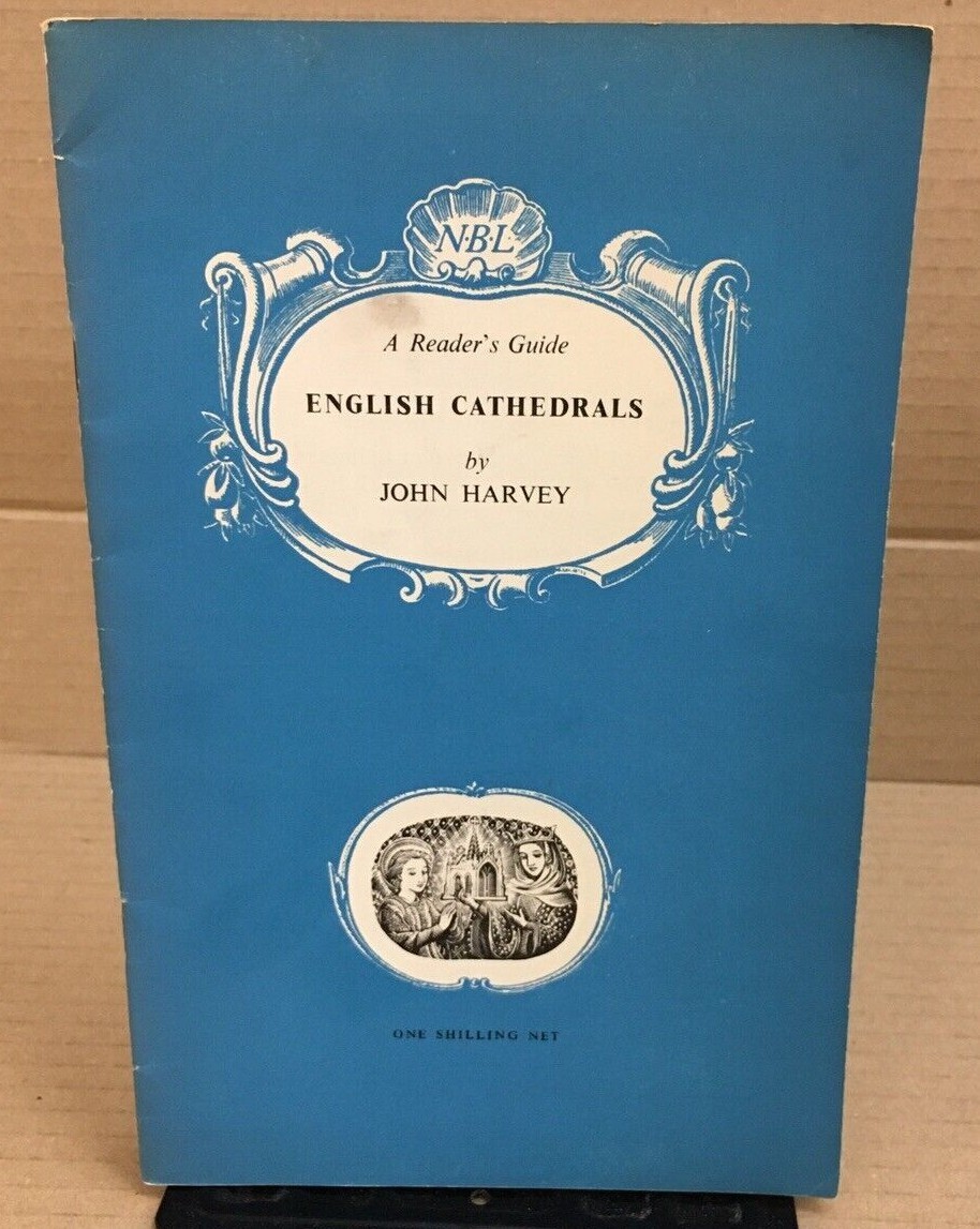 English Cathedrals – John Harvey – Vintage Paperback – 1951 – First Edition