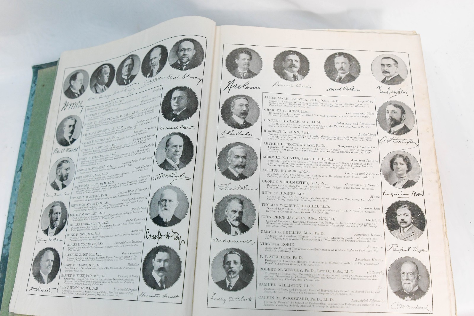 Antique 1917 The Volume Library „Profusely illustrated“ by Henry W. Ruoff
