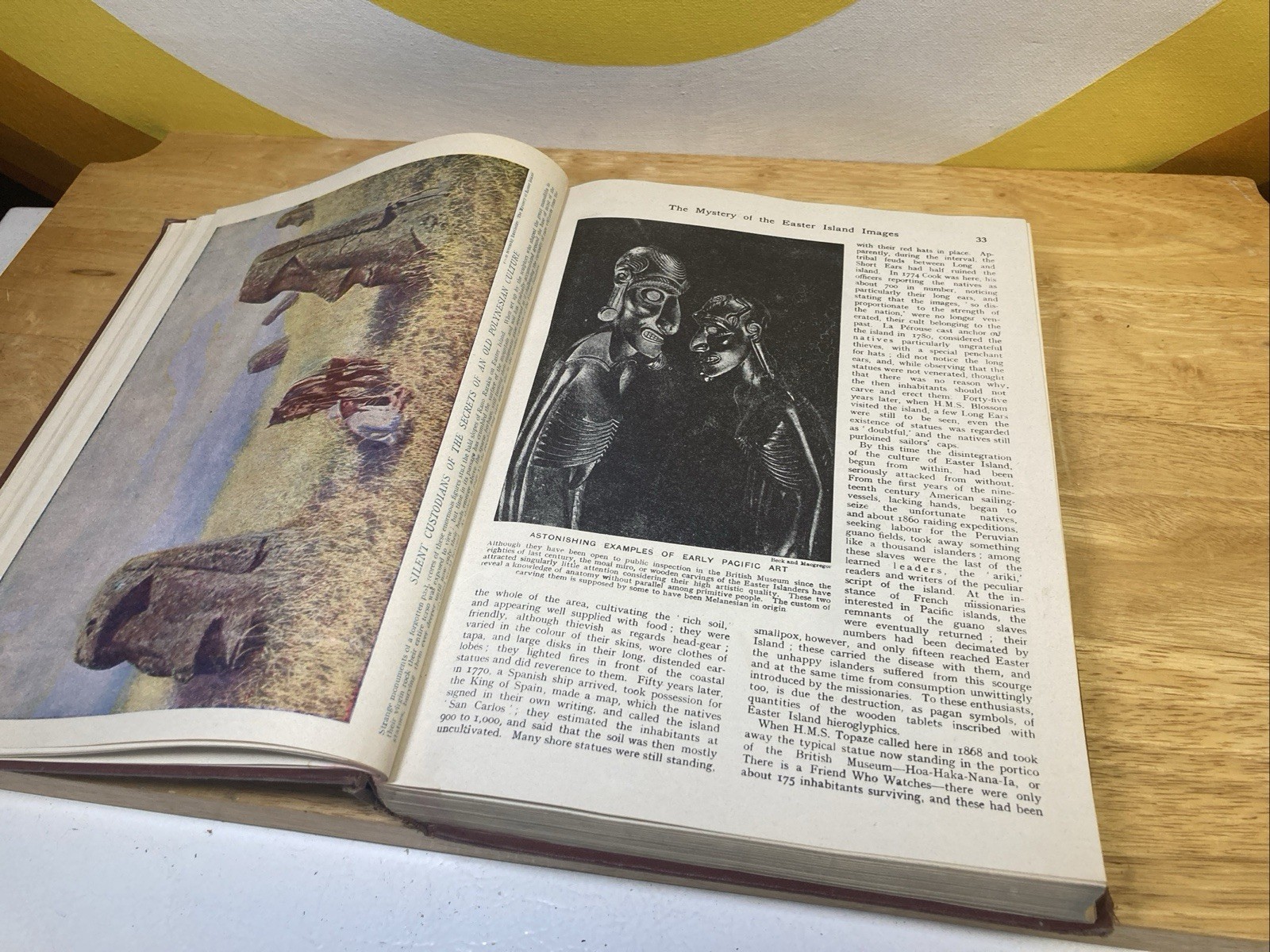 Vintage 1948 Wonders Of The Past By Hammerton 1937 Rare Pictorial History Book