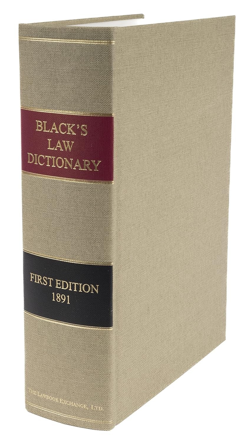 Black’s Law Dictionary 1st Edition American Law Dictionary