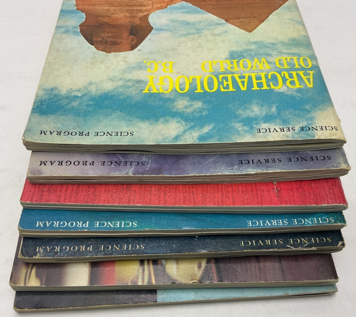 Science Service Science Program Booklet Lot Nelson Doubleday 1970s 15