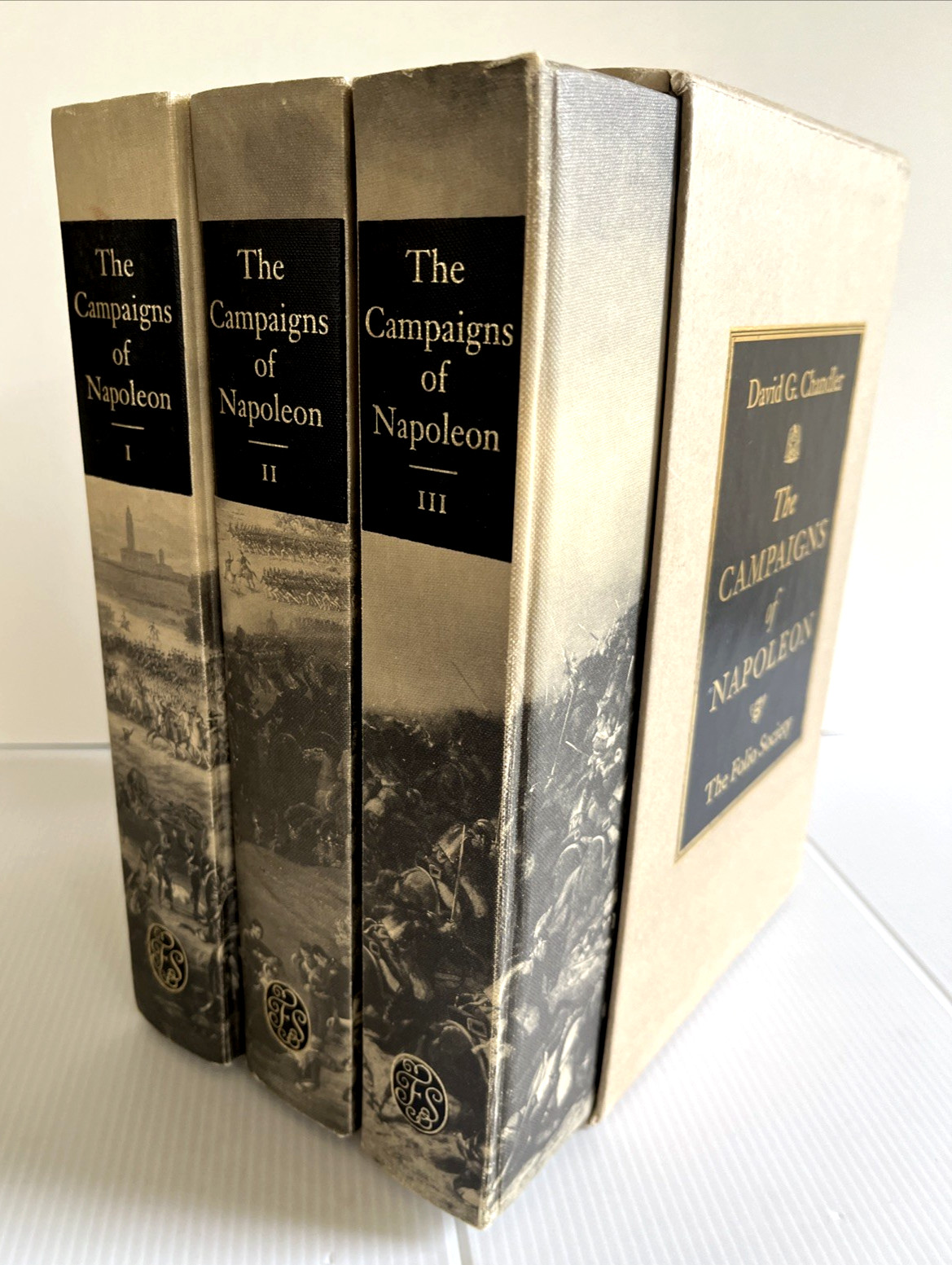 The Campaigns of Napoleon – David G. Chandler – Folio Society – 2009 – VGC