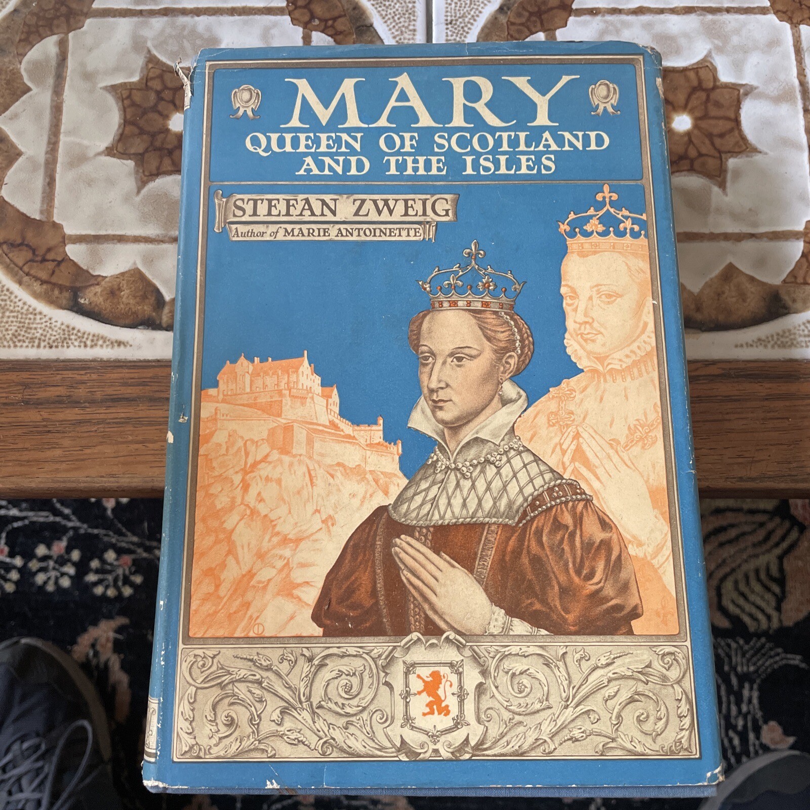 1935 „Mary Queen Of Scotland and the Isles“ By Stefan Zweig HC DJ Illustrated