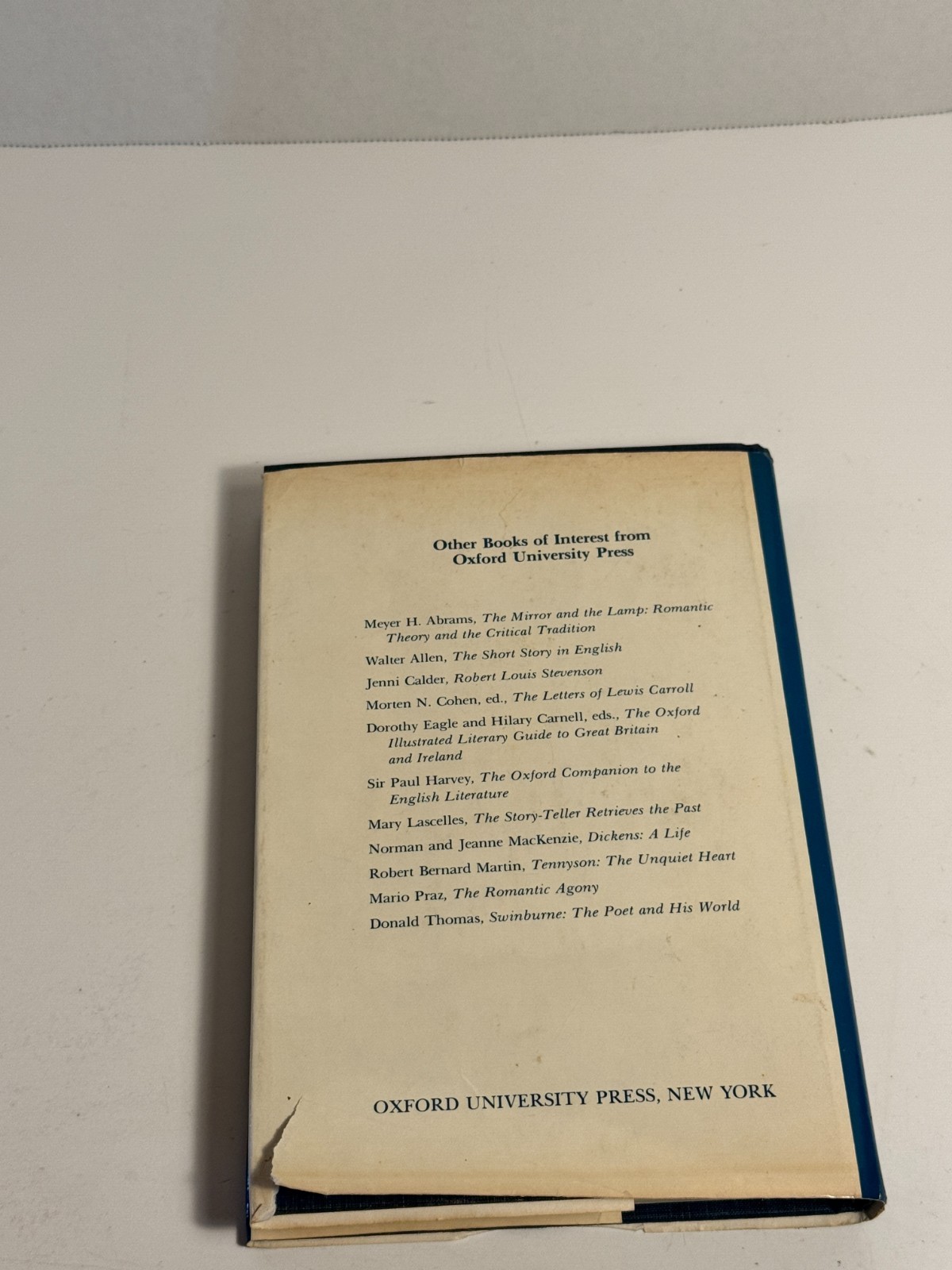 Romantics,Rebels,& Reactionaries Eng. Literature 1760-1830 Butler Hardcover1982