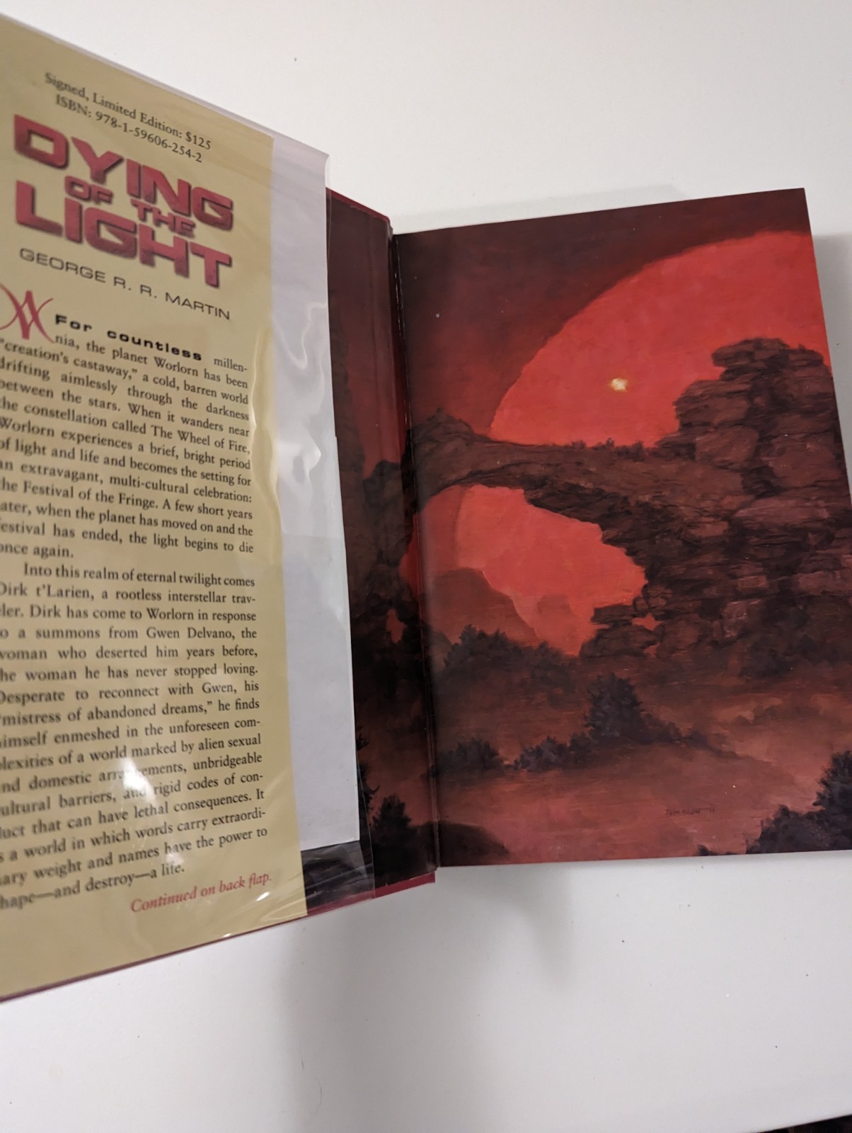 Subterranean Press George R. R. Martin Dying of the Light Signed Limited HC