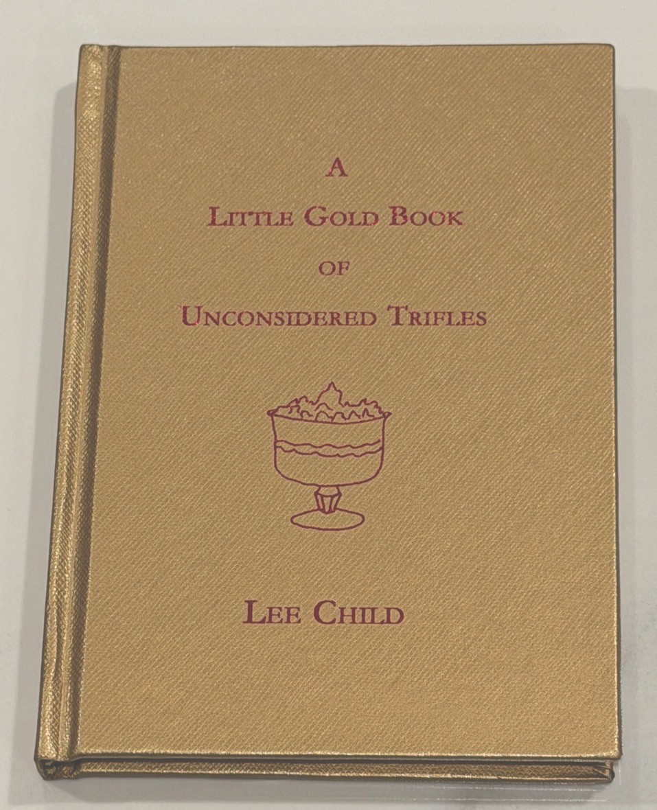 LEE CHILD. UNCONSIDERED TRIPLES. SIGNED LIMITED 1ST ED. BORDERLANDS PRESS