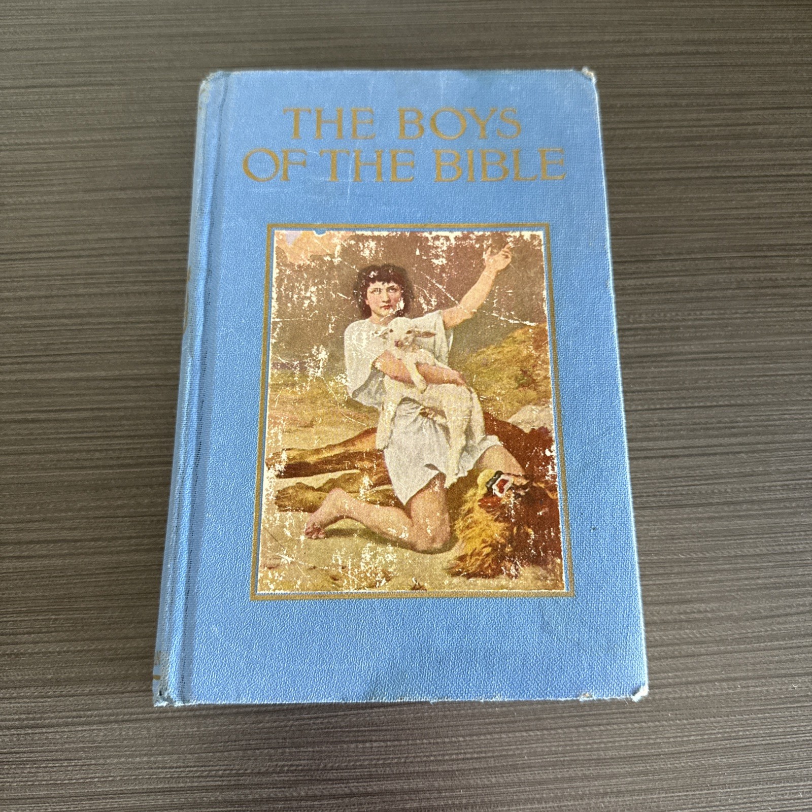 Antique „The Boys of the Bible“ 1916 Illustrated HC Book by Hartwell James