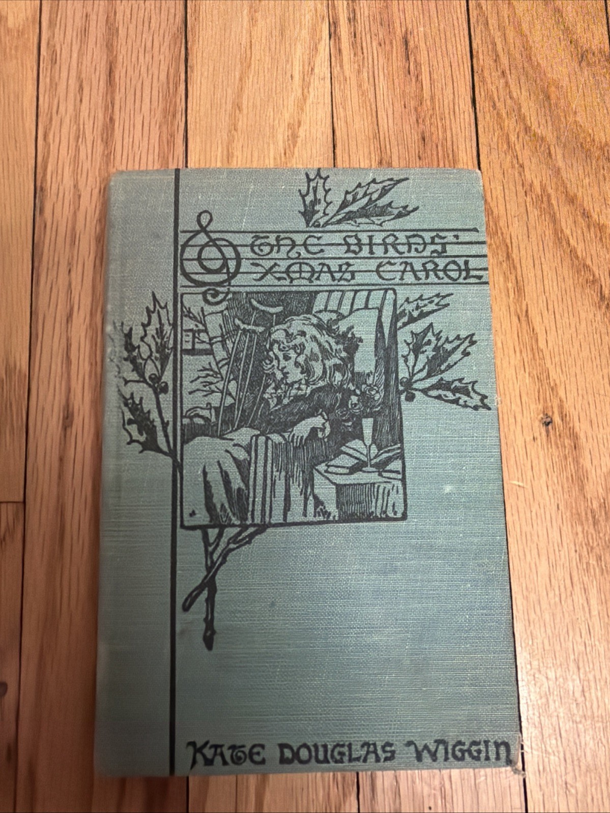 Antique Vtg 1916 The Birds Xmas Carol Kate Douglas Wiggin Christmas Holiday Book