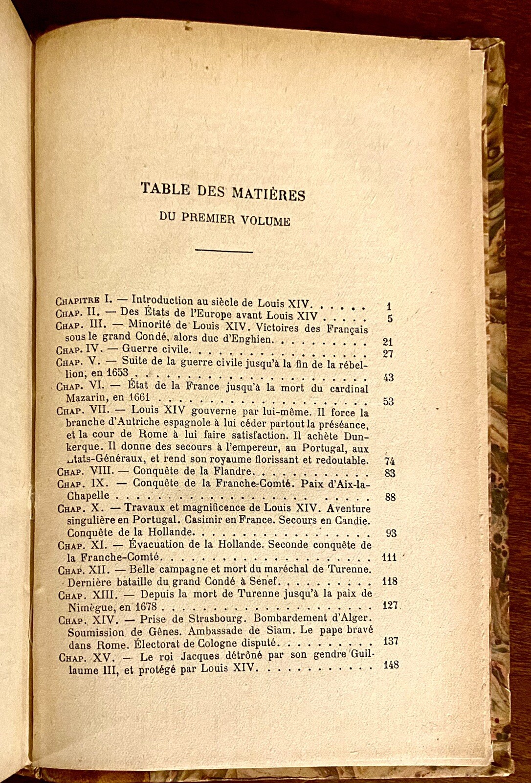 Le Siecle de Louis XIV Tome Premier & Second, Voltaire, 1822 Half Leather/Moire