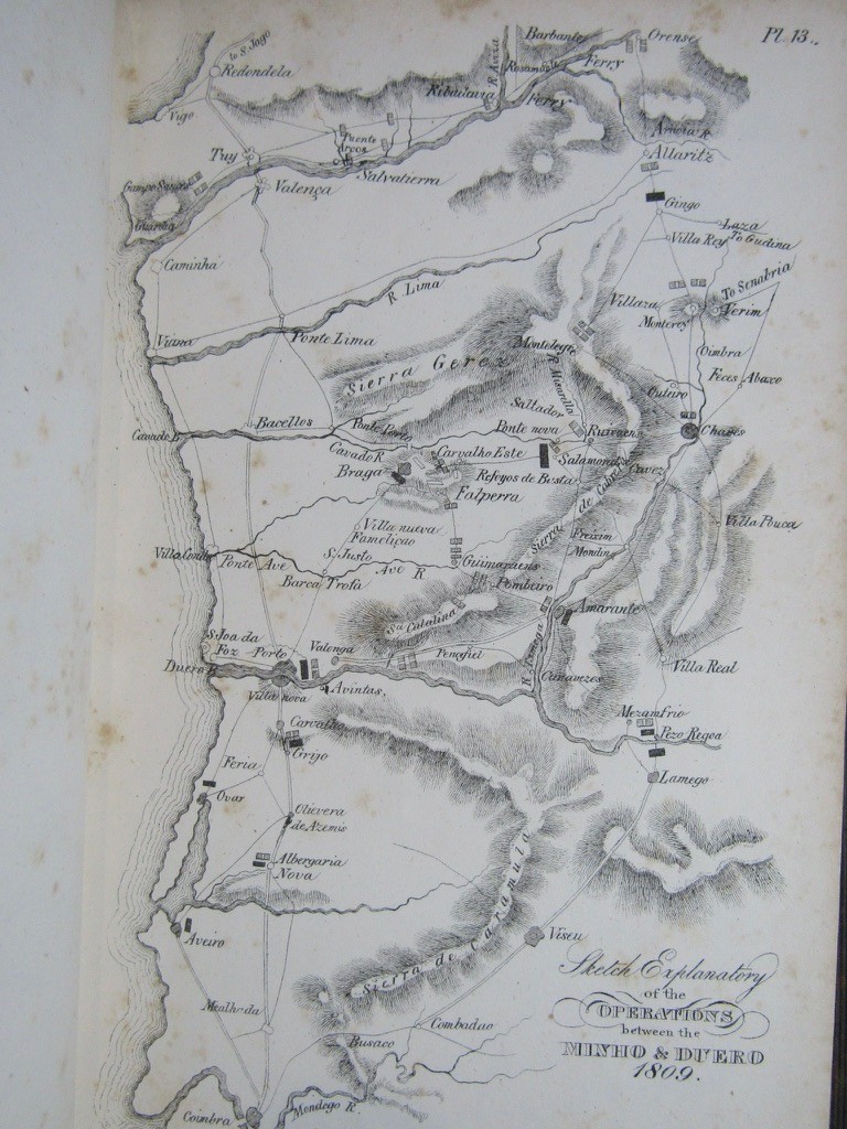 1842 Napier HISTORY OF THE WAR IN THE PENINSUA AND SOUTH FRANCE Rare 5 Vols MAPS