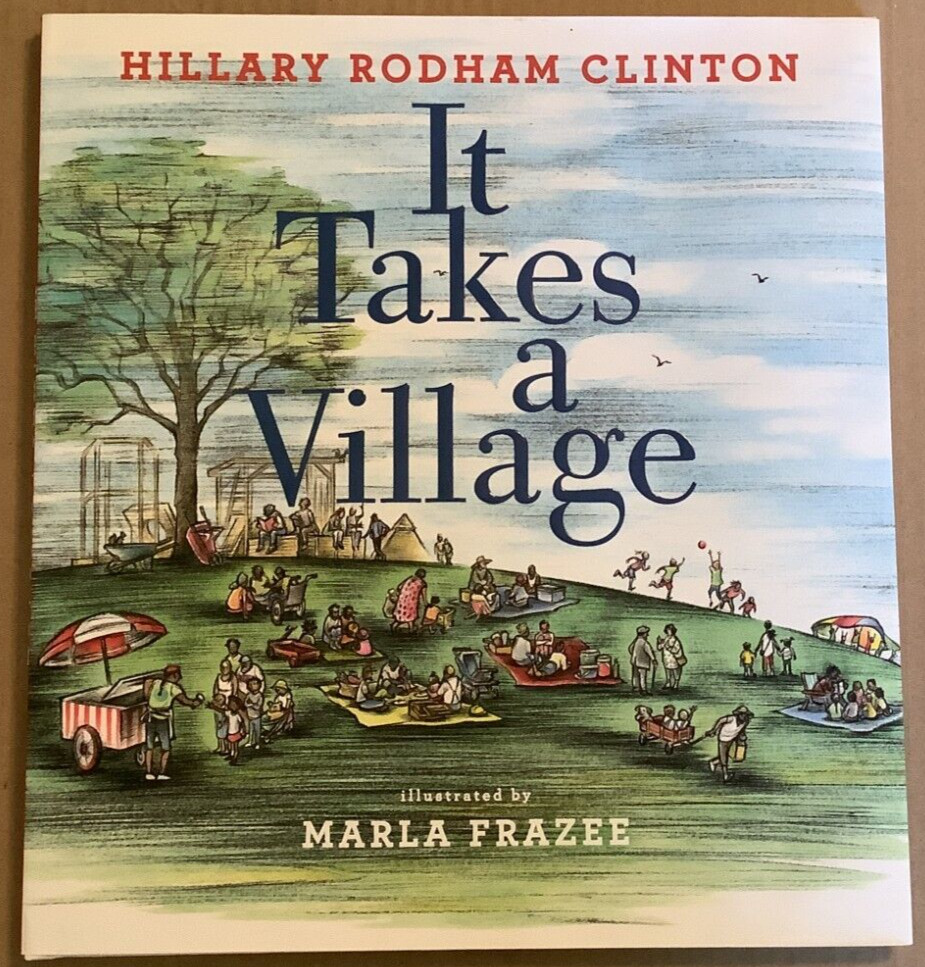 VG HC DJ 2017 It Takes a Village Marla Frazee Hillary Rodham Clinton