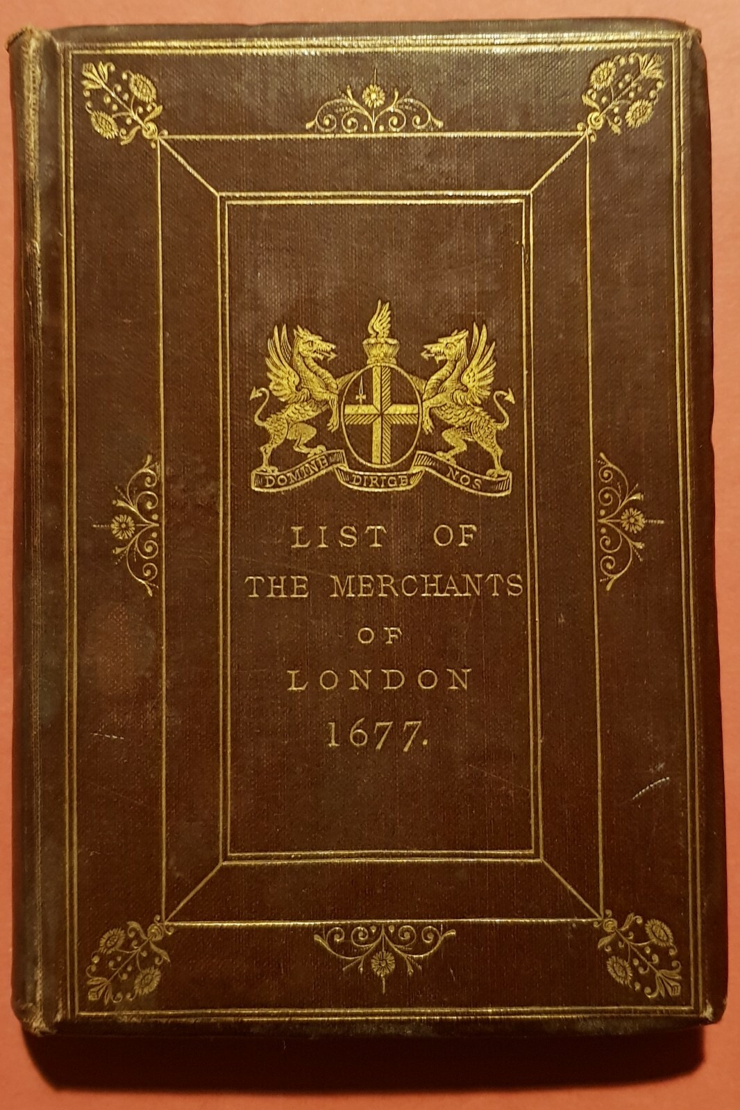 List Of Merchants Of London 1677 John Camden Hotten Picadilly 1863 Directory