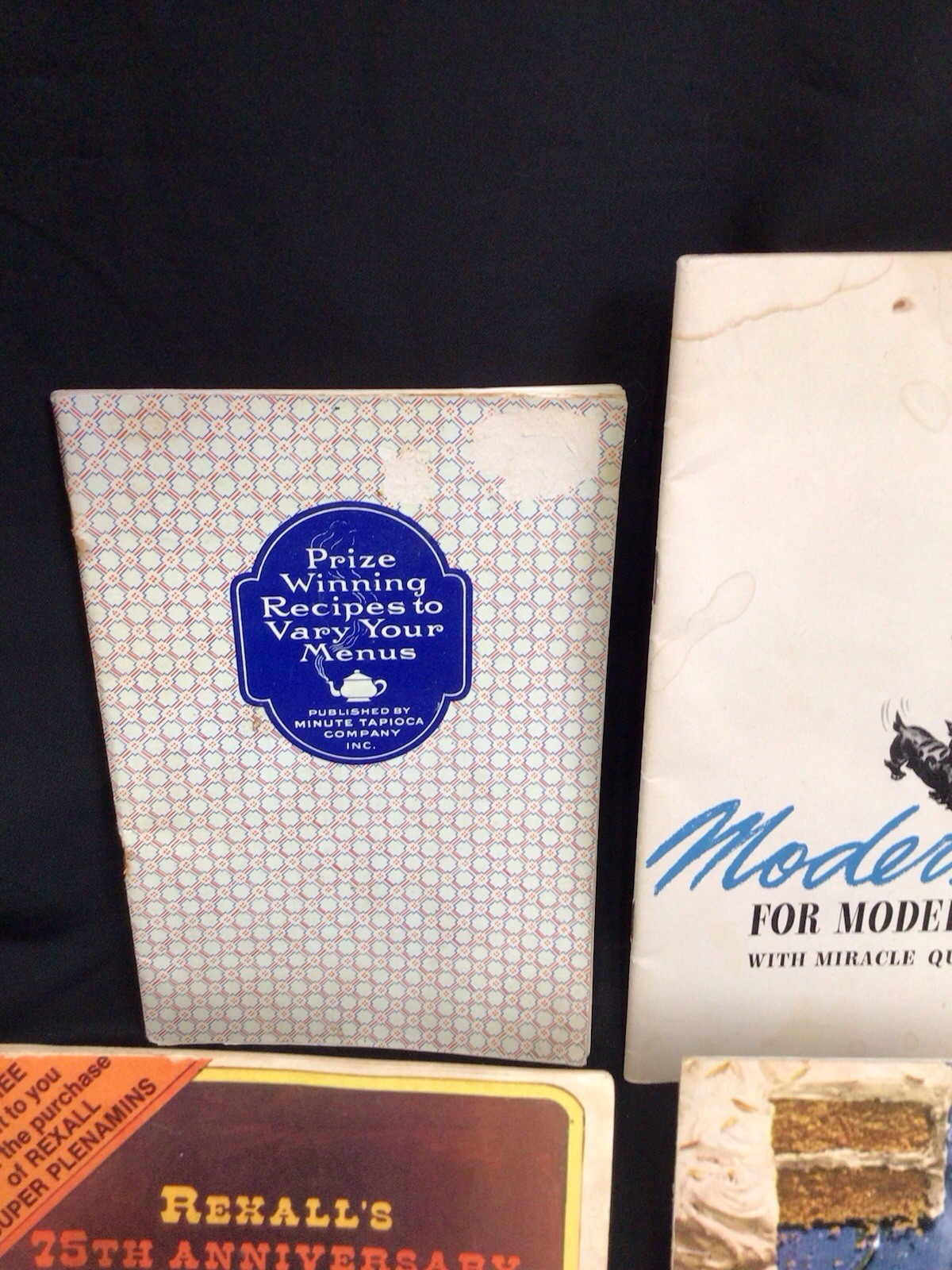 Vintage Lot Recipe Booklets Culinary Better Homes 4L 20s to 70s