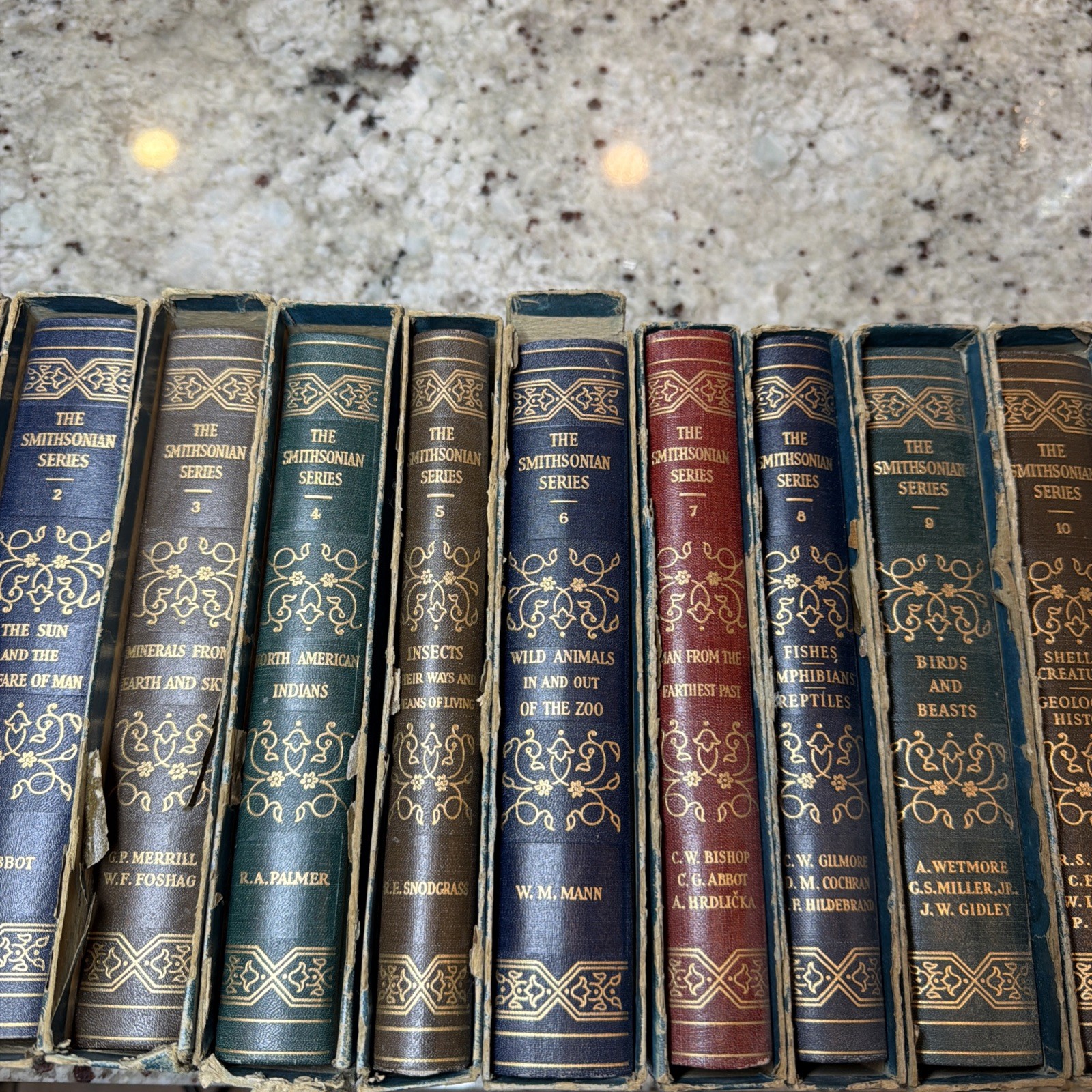 VTG Smithsonian Institution / Scientific Series 1944 HC ~ 12 Volume Set NICE