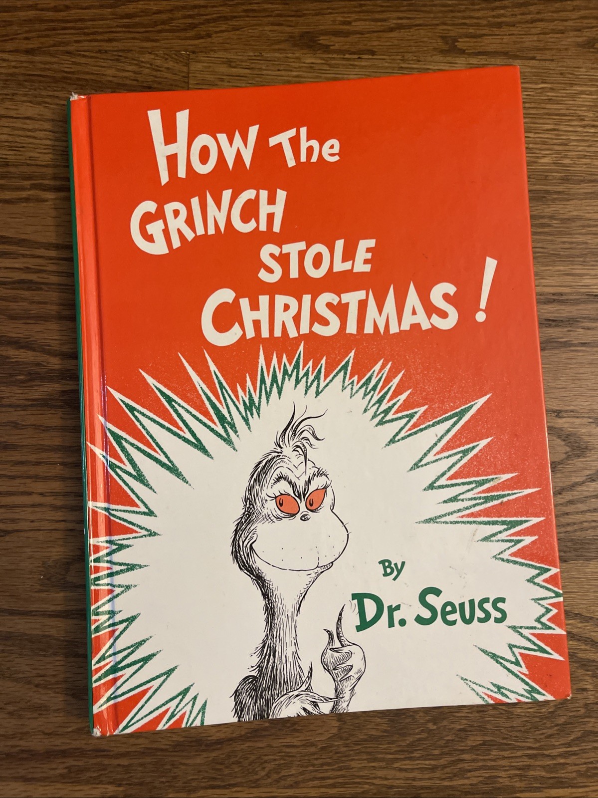 VTG How The Grinch Stole Christmas Dr. Suess 1957 1st Edition Early Print HC