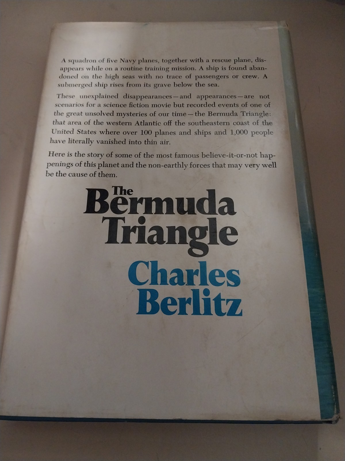 the bermuda triangle by charles berlitz (hardcover book)