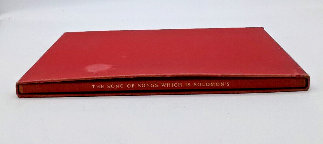 The Song of Songs Which is Solomon’s Illus Valenti Angelo w/ Slipcase Heritage
