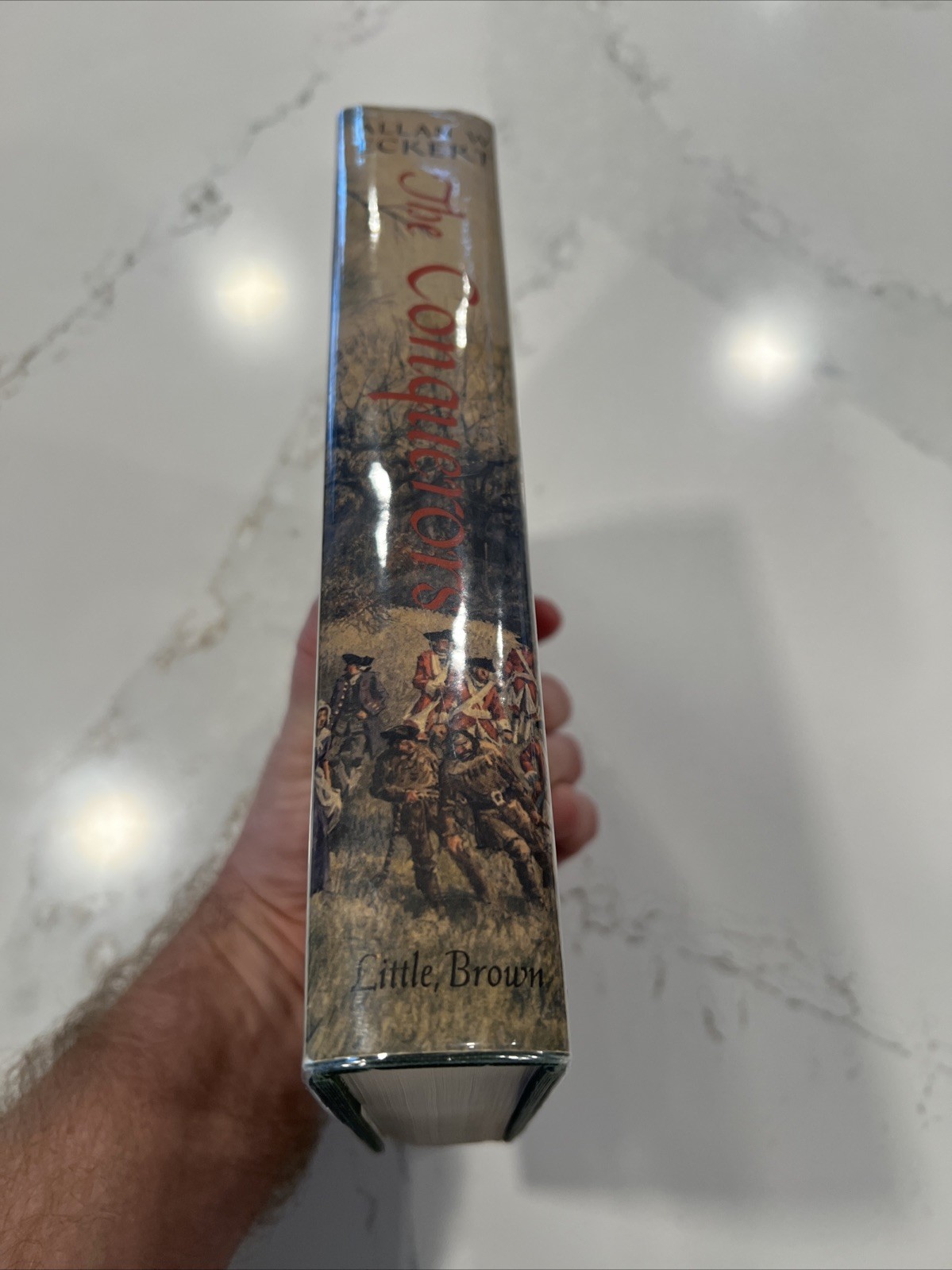 SIGNED 1st EDITION! The Conquerors by Allan W. Eckert Inscribed
