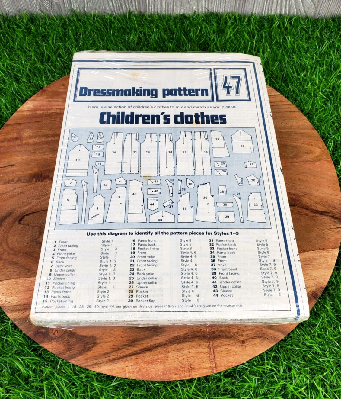 Vintage Dress Making Patterns #47 Children’s Clothes (sewing, crafts)