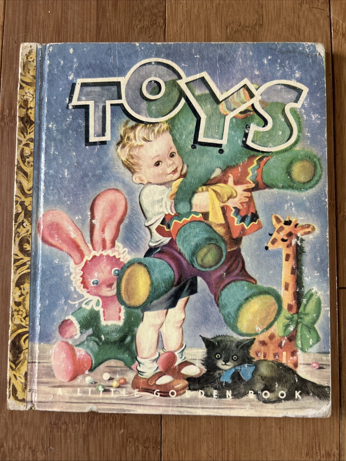 „Toys“ Little Golden Book Hardcover 1945 Children’s Book
