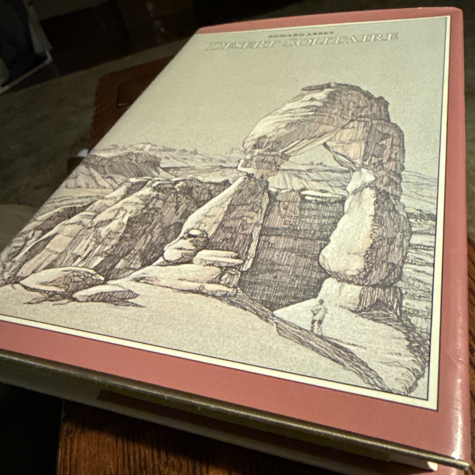 Signed Edward Abbey – Desert Solitaire – First Printing 1988 Illustrated Edition