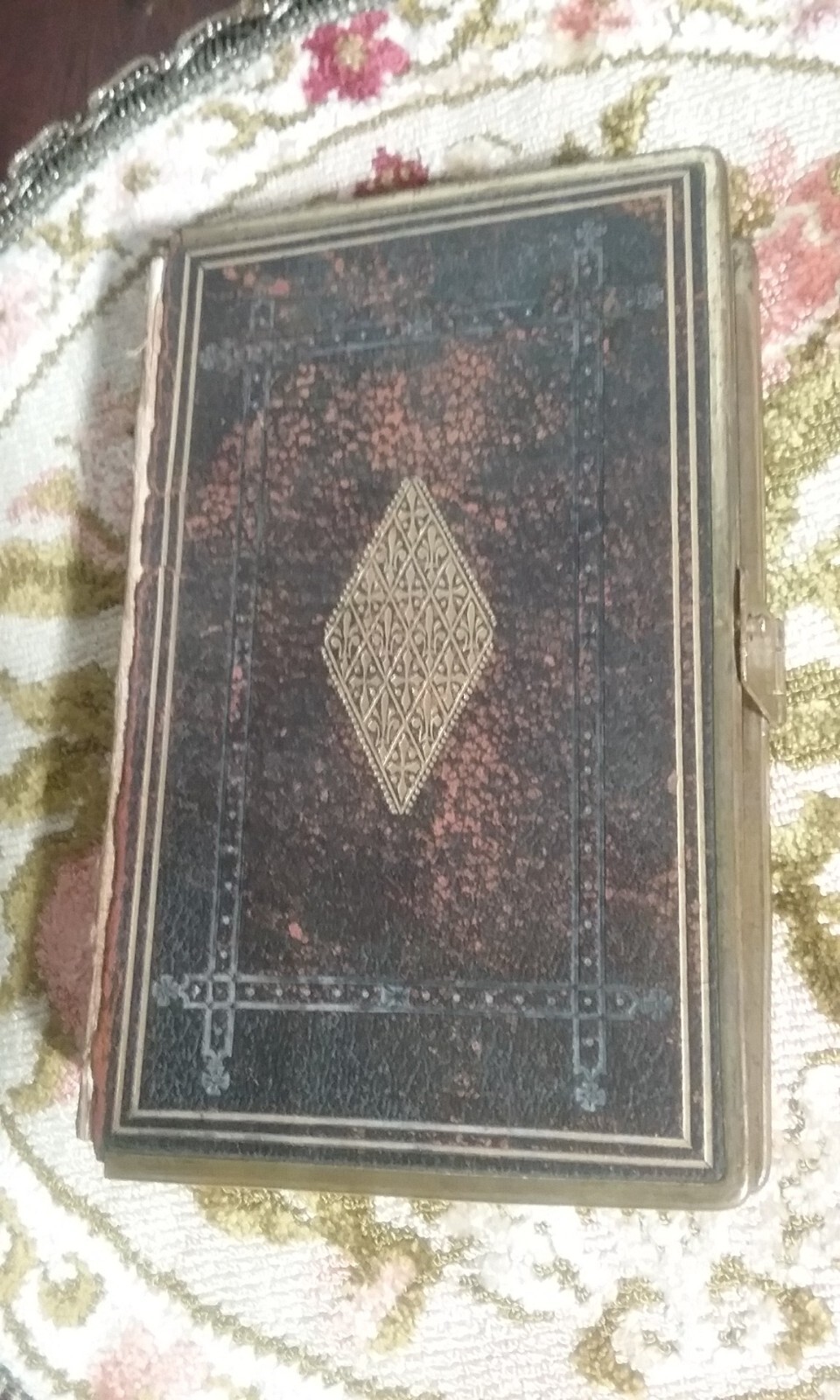 1868 Llyfr Emynau Welsh Language Hymn book E Parch Stephen & J D Jones Antique