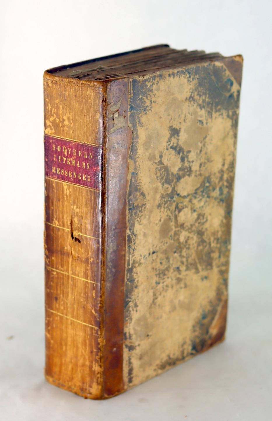 T W White Edgar Allan Poe 1840 The Southern Literary Messenger Volume VI