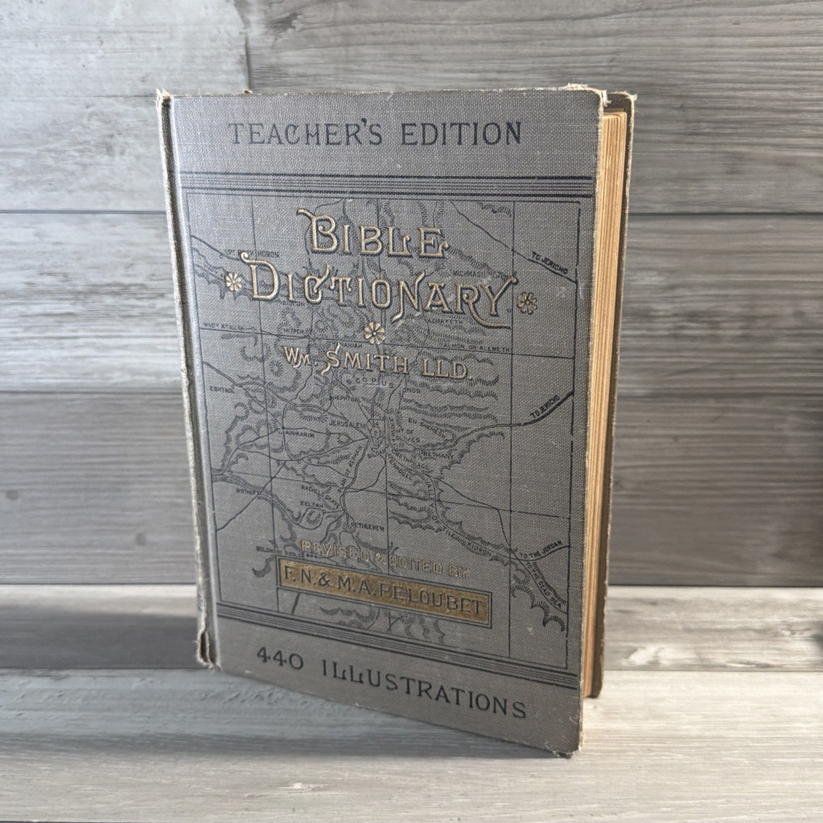 A Dictionary of the Bible Teachers Edition By William Smith 1884 Hardcover