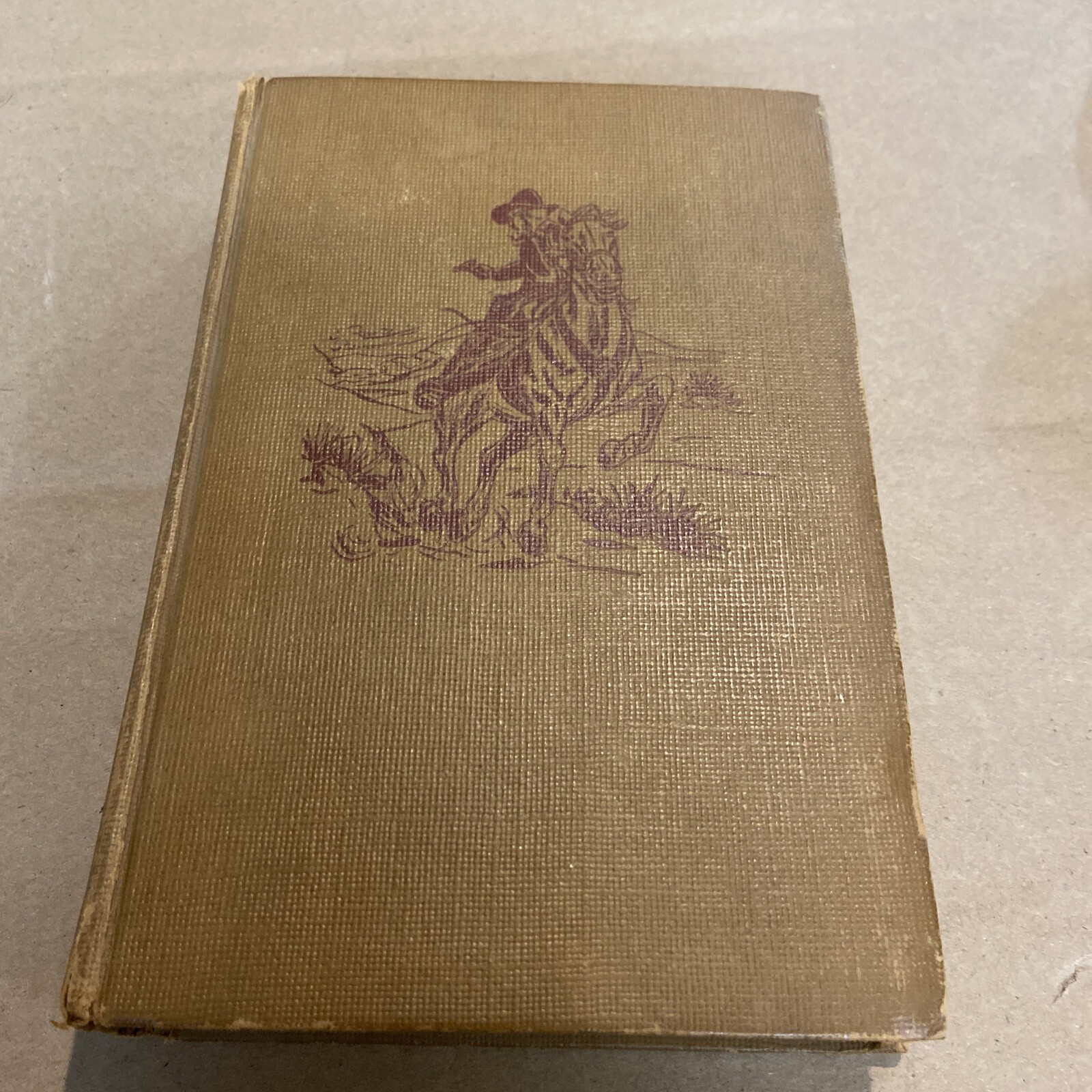 HOPALONG CASSIDY BY CLARENCE E. MULFORD; 1910 First Edition Vintage Hardcover #P