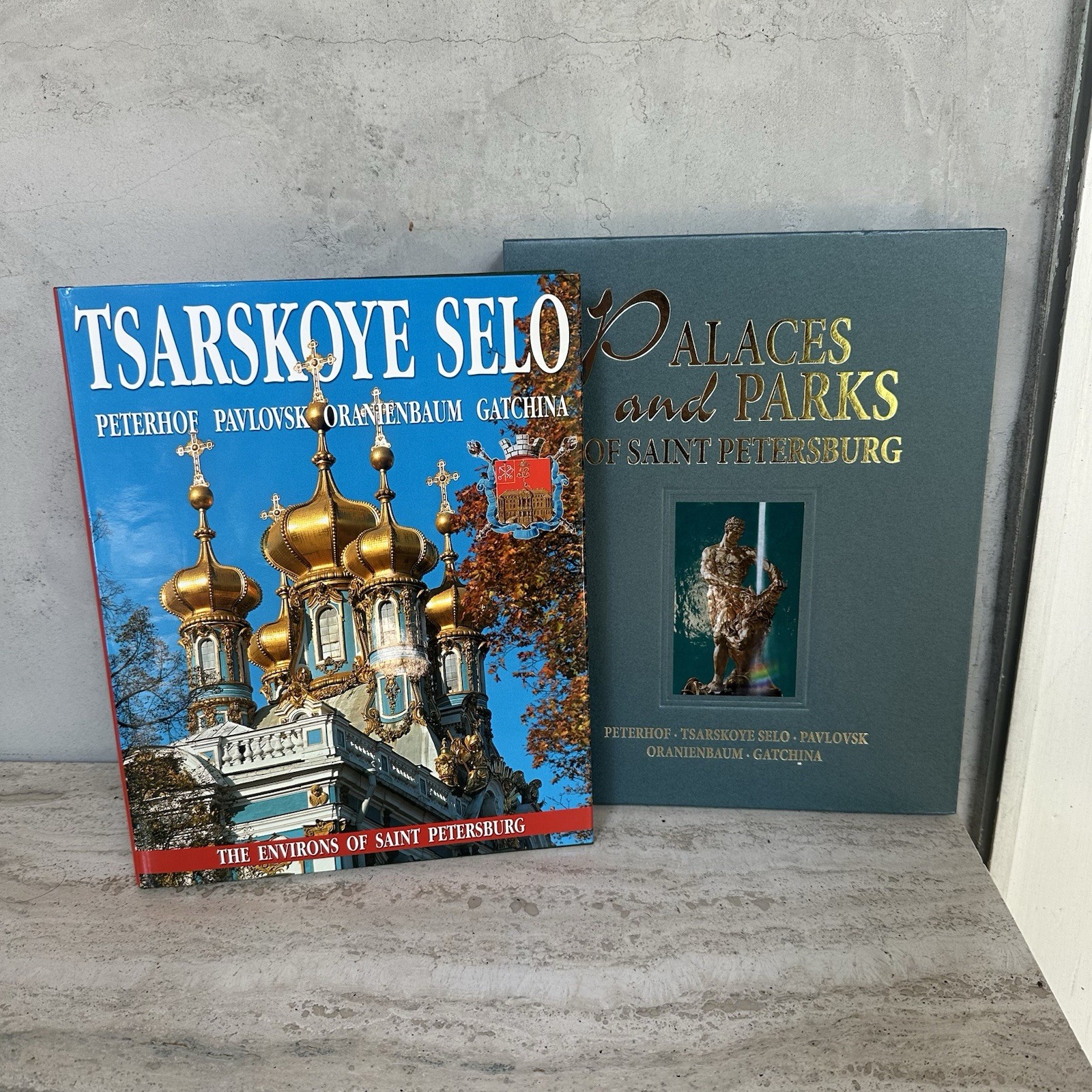 Palaces And Parks Of Saint Petersburg – Hardcover Coffee Table Book + Slip case