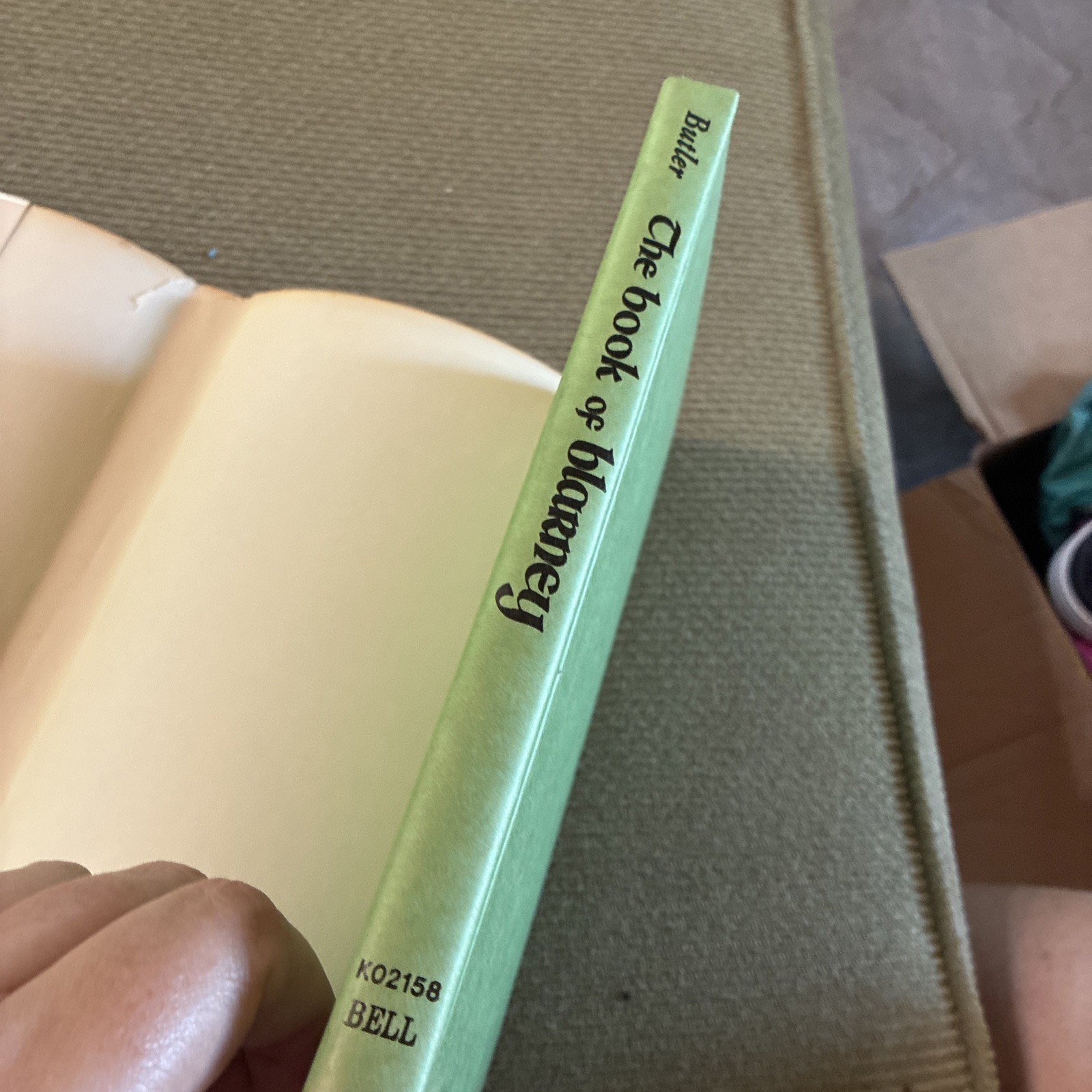 The Book of Blarney by Anthony Butler – HC/DJ 1969 – First Edition – Irish Humor