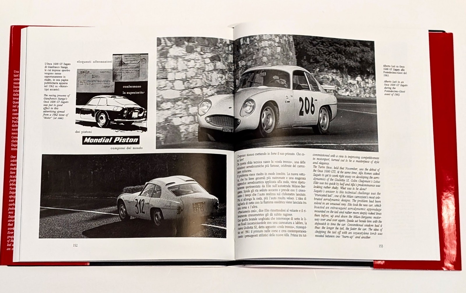 ZAGATO – ITALIAN SPORTS & RACING CARS 1919-2000 Two Volumes in Slipcase