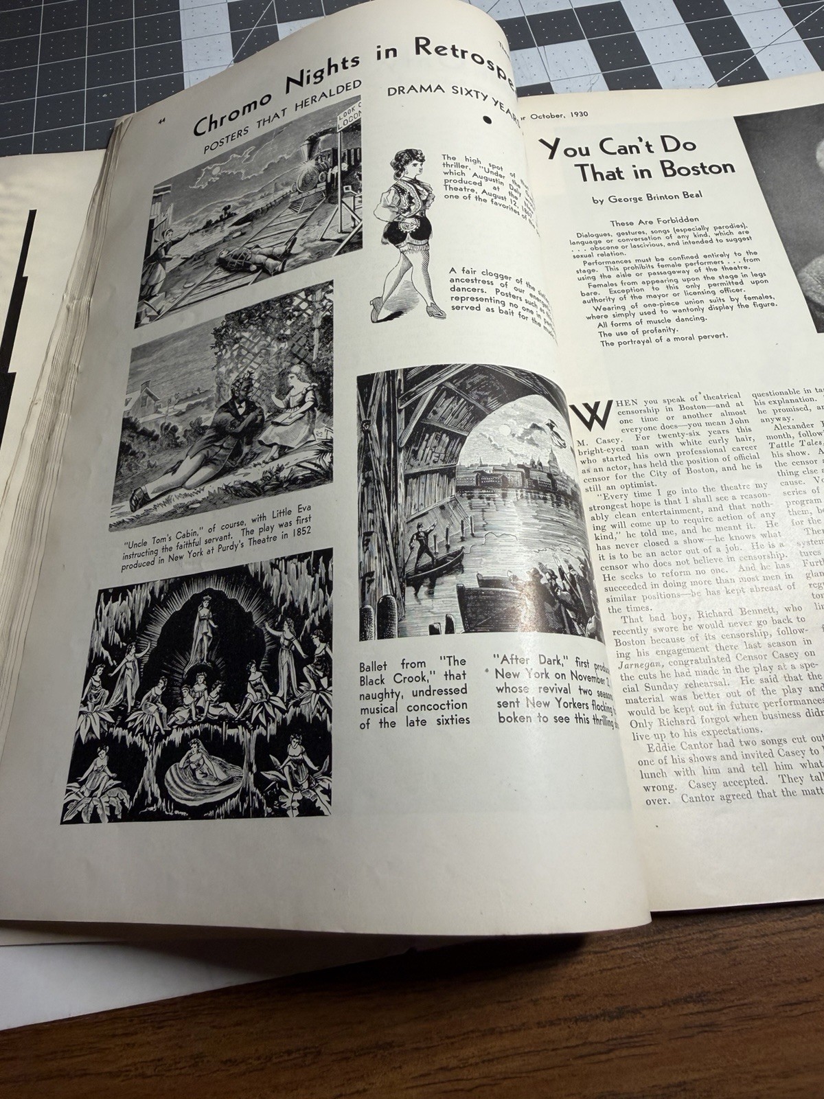 Vintage art deco style Theatre Magazine Miriam Hopkins Lysistrata 1930! Rare