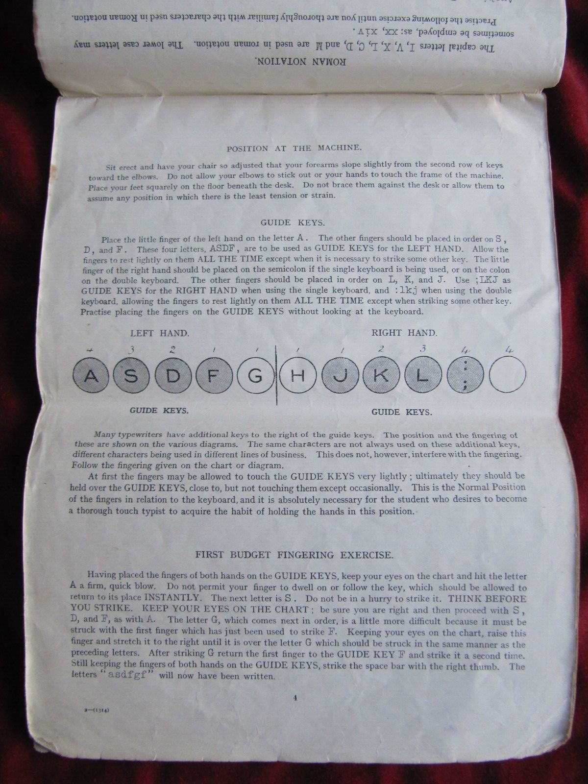 C.E. Smith: PRACTICAL COURSE TOUCH TYPEWRITING (c1915) – Sir Isaac Pitman V RARE