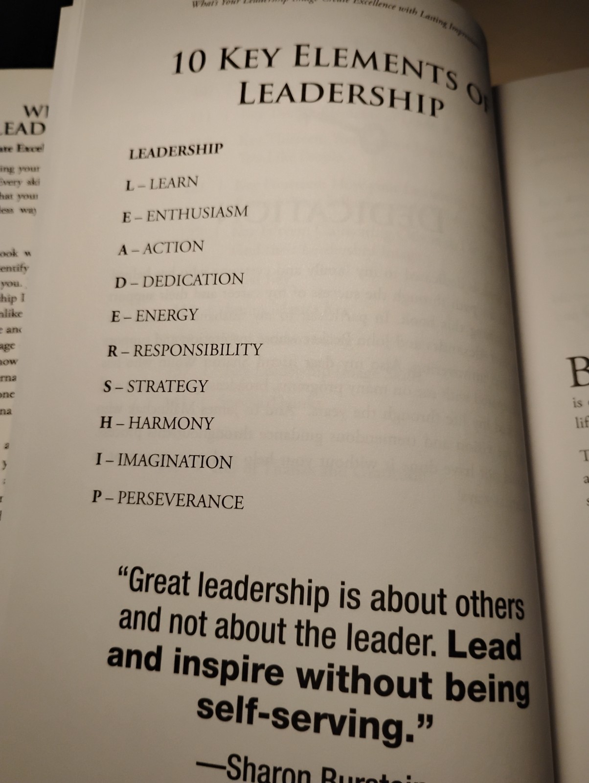 SIGNED Sharon Burstein What’s Your LEADERSHIP IMAGE Leadership Self-Help HC DJ