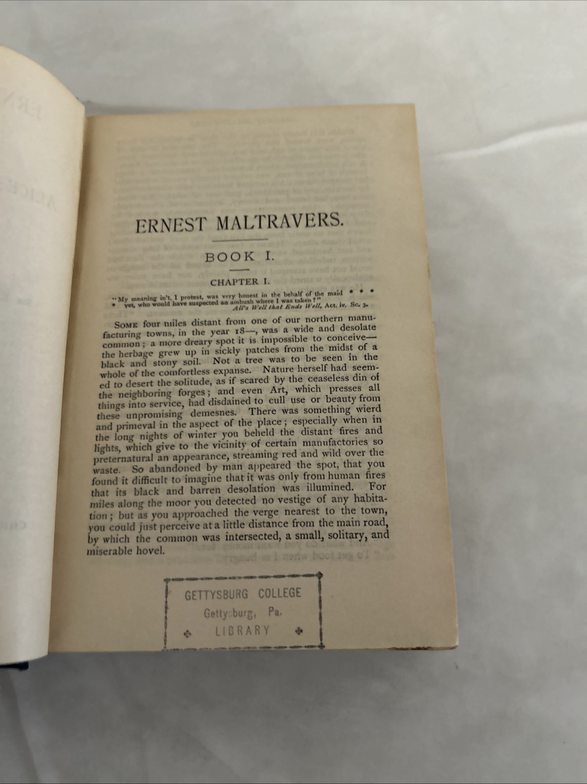 Bulwer-Lytton’s Works: Ernest Maltravers and Alice HC Belford Clarke