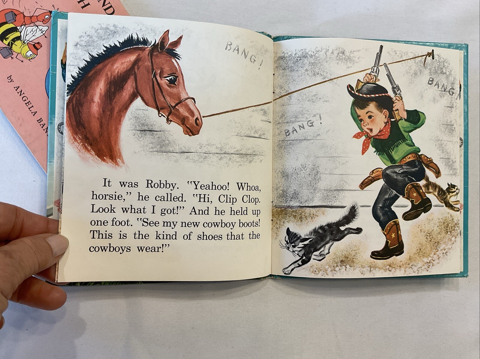 LOT 13 Collectible VINTAGE Children’s Books 1960s Danny Dunn Clip Clop Hansel ++