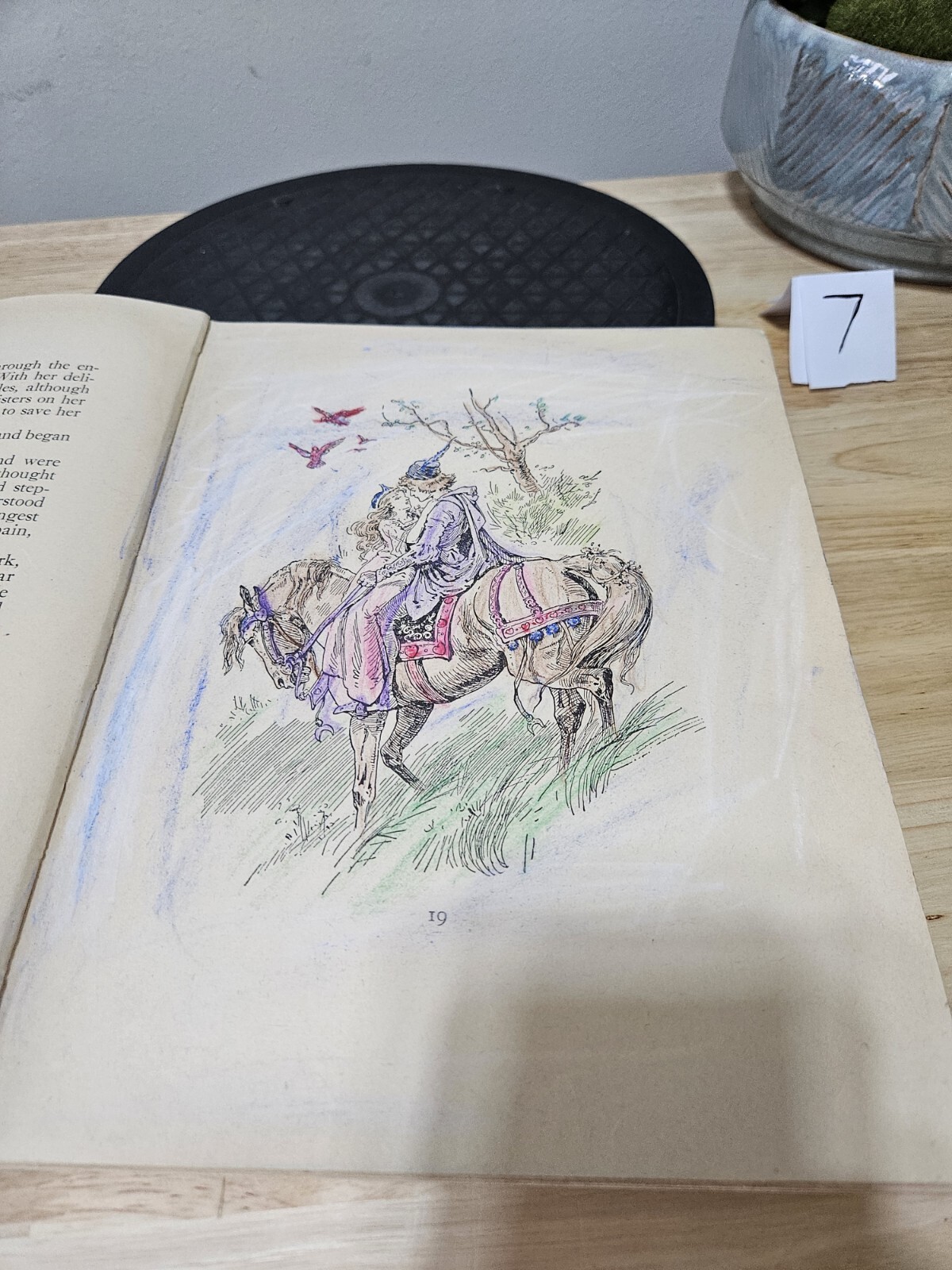 Anderson’s Fairy Tales 1929 Hardcover Book WITH MARKS AS SEEN FLAW BIND
