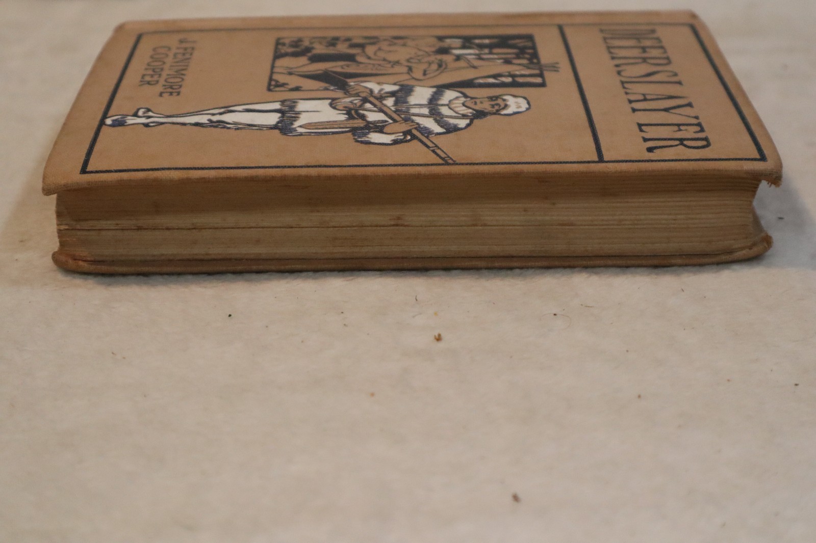 Deerslayer by James Fenimore Cooper Hurst & Company hardcover
