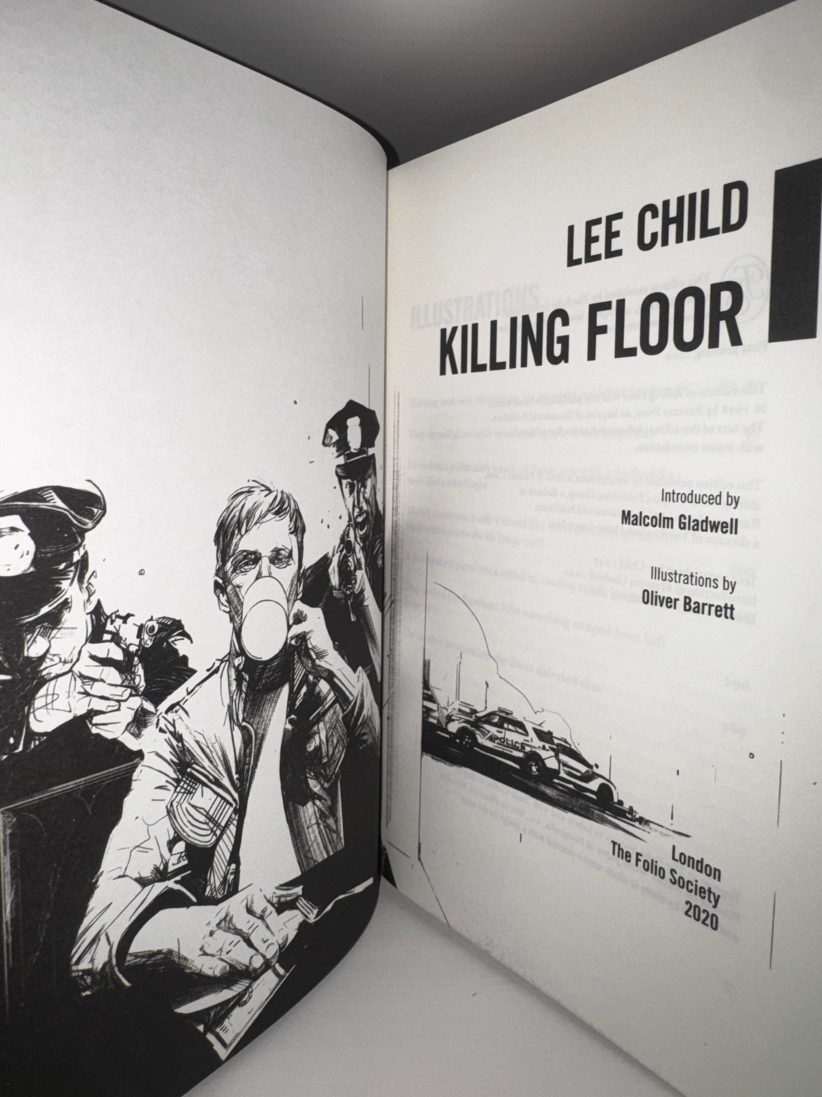Killing Floor – Lee Child – Folio Society – 2020 1st print – Reacher – VGC