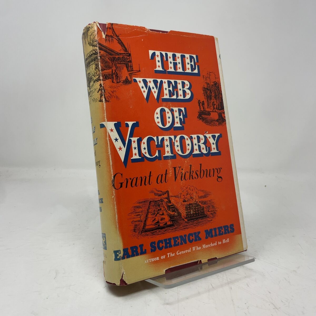The Web of Victory by Earl Schenck Miers HC First Edition Very Good 1955