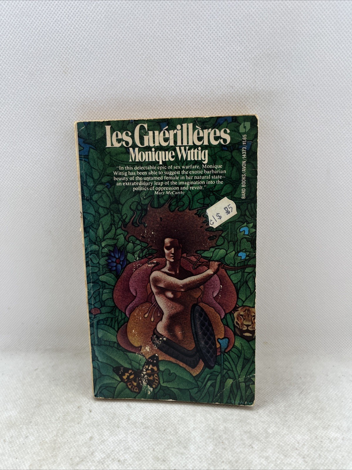 Les Guérillères by Monique Wittig Bard Books Avon Pulp Cover FREE SHIPPING