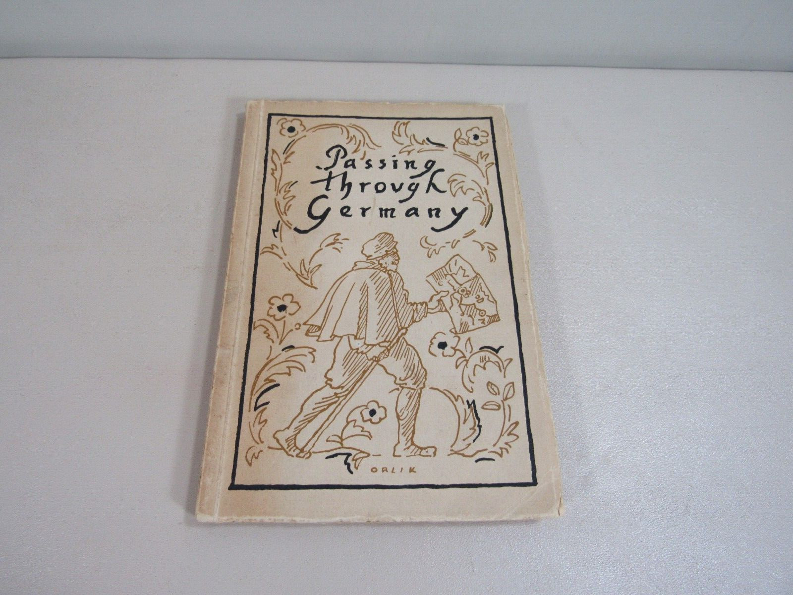 1926 Passing Through Germany ORLIK Terramare Berlin Soft Bound Book